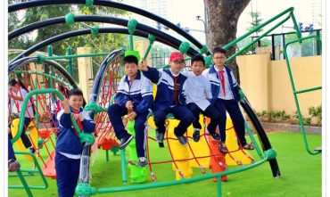 Sân chơi trường THCS Xuân La – Tây Hồ
