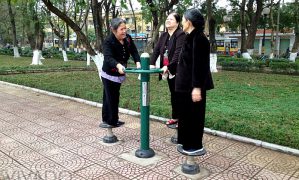 Thành phố  Bắc Kinh ( Trung Quốc) khuyến khích phong trào tập thể dục ngoài trời