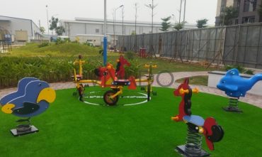 Sân chơi trẻ em ngoài trời – Chung cư Golden Park Bắc Ninh