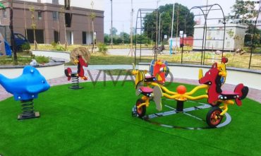 Sân chơi trẻ em ngoài trời – Chung cư Golden Park Bắc Ninh