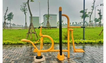 Sân GYM trung tâm – Khu đô thị Bắc cầu Hàn – TP. Hải Dương