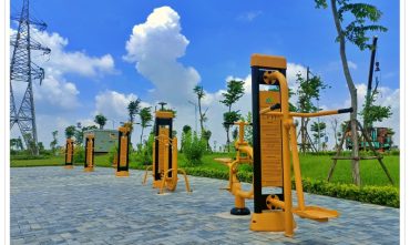 Sân GYM trung tâm – Khu đô thị Bắc cầu Hàn – TP. Hải Dương