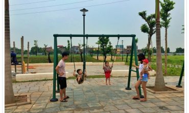 Vườn hoa CX34 – KĐT Phúc Ninh, Đáp Cầu, Bắc Ninh