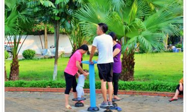 Sân GYM bến Trùm Quảng An – Tây Hồ