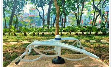 Sân GYM ngoài trời – Vườn hoa Ngọc Lâm, Long Biên