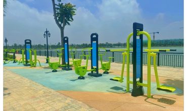 Sân GYM công viên thể thao CXDT16 – Vinhomes Global Gate