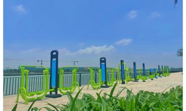 Sân GYM công viên thể thao CXDT16 – Vinhomes Global Gate