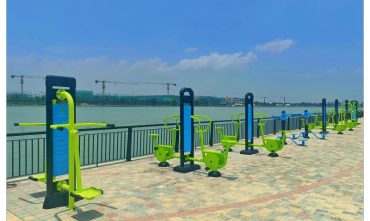 Sân GYM công viên thể thao CXDT16 – Vinhomes Global Gate