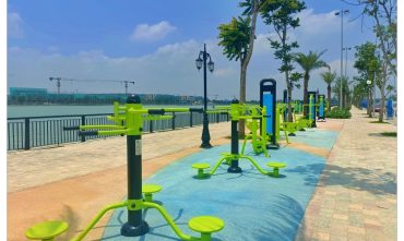 Sân GYM công viên thể thao CXDT16 – Vinhomes Global Gate