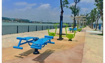 Sân GYM công viên thể thao CXDT16 – Vinhomes Global Gate