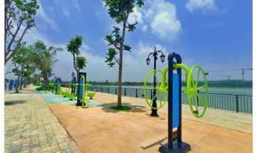 Sân GYM công viên thể thao CXDT16 – Vinhomes Global Gate