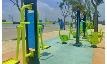 Sân GYM công viên thể thao CXDT16 – Vinhomes Global Gate