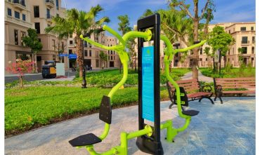 Sân GYM công viên A4-CX02 Vinhomes Cổ Loa