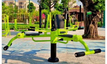 Sân GYM công viên A4-CX02 Vinhomes Cổ Loa