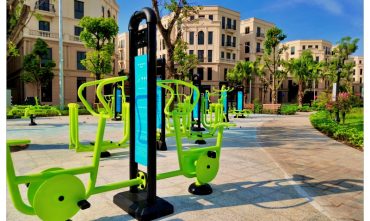 Sân GYM công viên A4-CX02 Vinhomes Cổ Loa