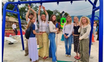 Sân chơi trường DTNT Thanh Kim, Bản Hồ, Sapa, Lào Cai