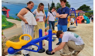 Sân chơi trường DTNT Thanh Kim, Bản Hồ, Sapa, Lào Cai