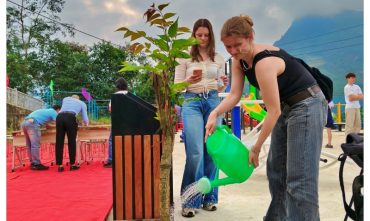 Sân chơi trường DTNT Thanh Kim, Bản Hồ, Sapa, Lào Cai