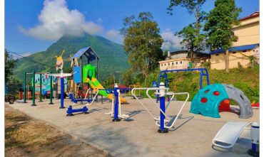 Sân chơi trường DTNT Thanh Kim, Bản Hồ, Sapa, Lào Cai