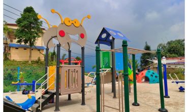 Sân chơi trường DTNT Thanh Kim, Bản Hồ, Sapa, Lào Cai