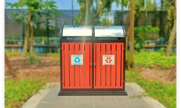Thùng rác ngoài trời