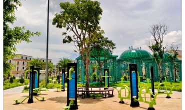 Sân GYM – Little Versaille – Vinhomes Royal Island (Vũ Yên – Hải Phòng)