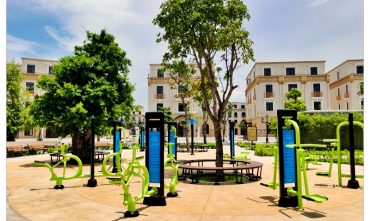 Sân GYM – Little Versaille – Vinhomes Royal Island (Vũ Yên – Hải Phòng)