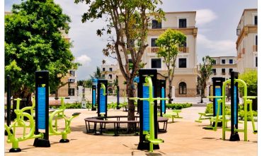 Sân GYM – Little Versaille – Vinhomes Royal Island (Vũ Yên – Hải Phòng)