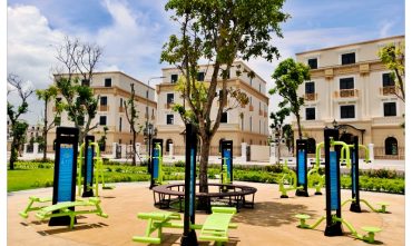 Sân GYM – Little Versaille – Vinhomes Royal Island (Vũ Yên – Hải Phòng)