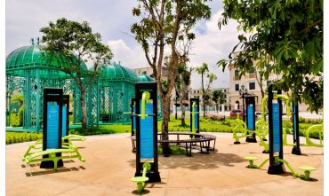 Sân GYM – Little Versaille – Vinhomes Royal Island (Vũ Yên – Hải Phòng)