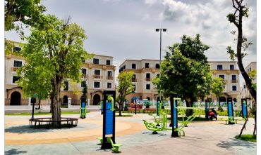Sân Gym Chateau Garden – Vinhomes Royal Garden (Vũ Yên – Hải Phòng)