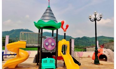 Sân chơi trường mầm non Hoàng Văn Thụ – Lạng Sơn
