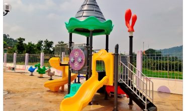 Sân chơi trường mầm non Hoàng Văn Thụ – Lạng Sơn