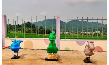 Sân chơi trường mầm non Hoàng Văn Thụ – Lạng Sơn