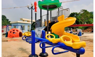 Sân chơi trường mầm non Hoàng Văn Thụ – Lạng Sơn