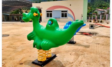 Sân chơi trường mầm non Hoàng Văn Thụ – Lạng Sơn