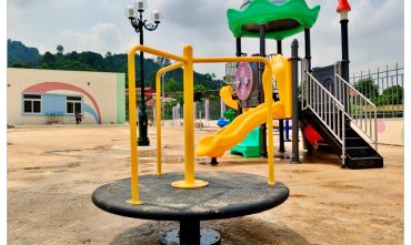 Sân chơi trường mầm non Hoàng Văn Thụ – Lạng Sơn