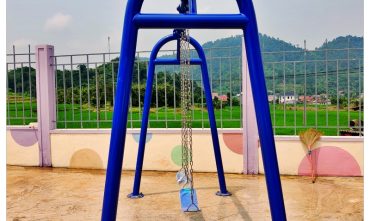 Sân chơi trường mầm non Hoàng Văn Thụ – Lạng Sơn