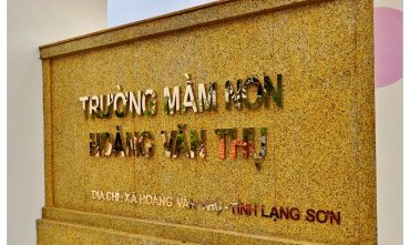 Sân chơi trường mầm non Hoàng Văn Thụ – Lạng Sơn