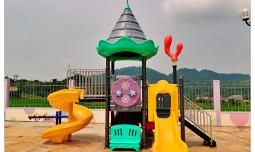 Sân chơi trường mầm non Hoàng Văn Thụ – Lạng Sơn